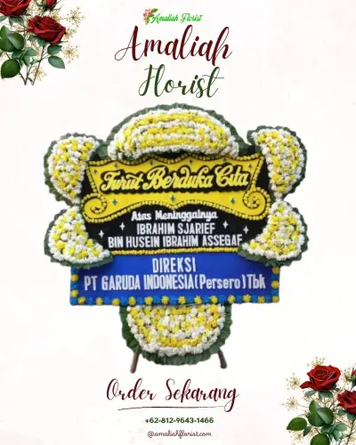 Papan Bunga Duka di Tukadsumaga
