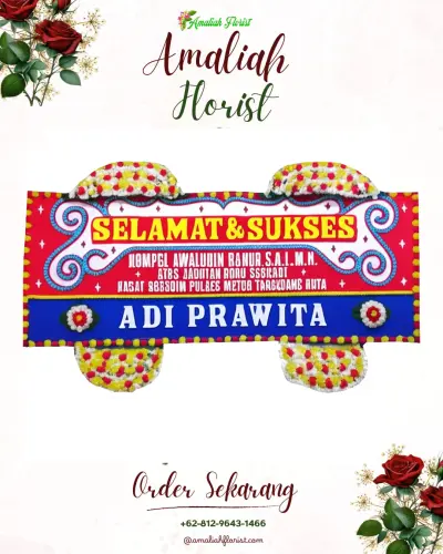 Karangan Bunga Ucapan Selamat di Tukadsumaga